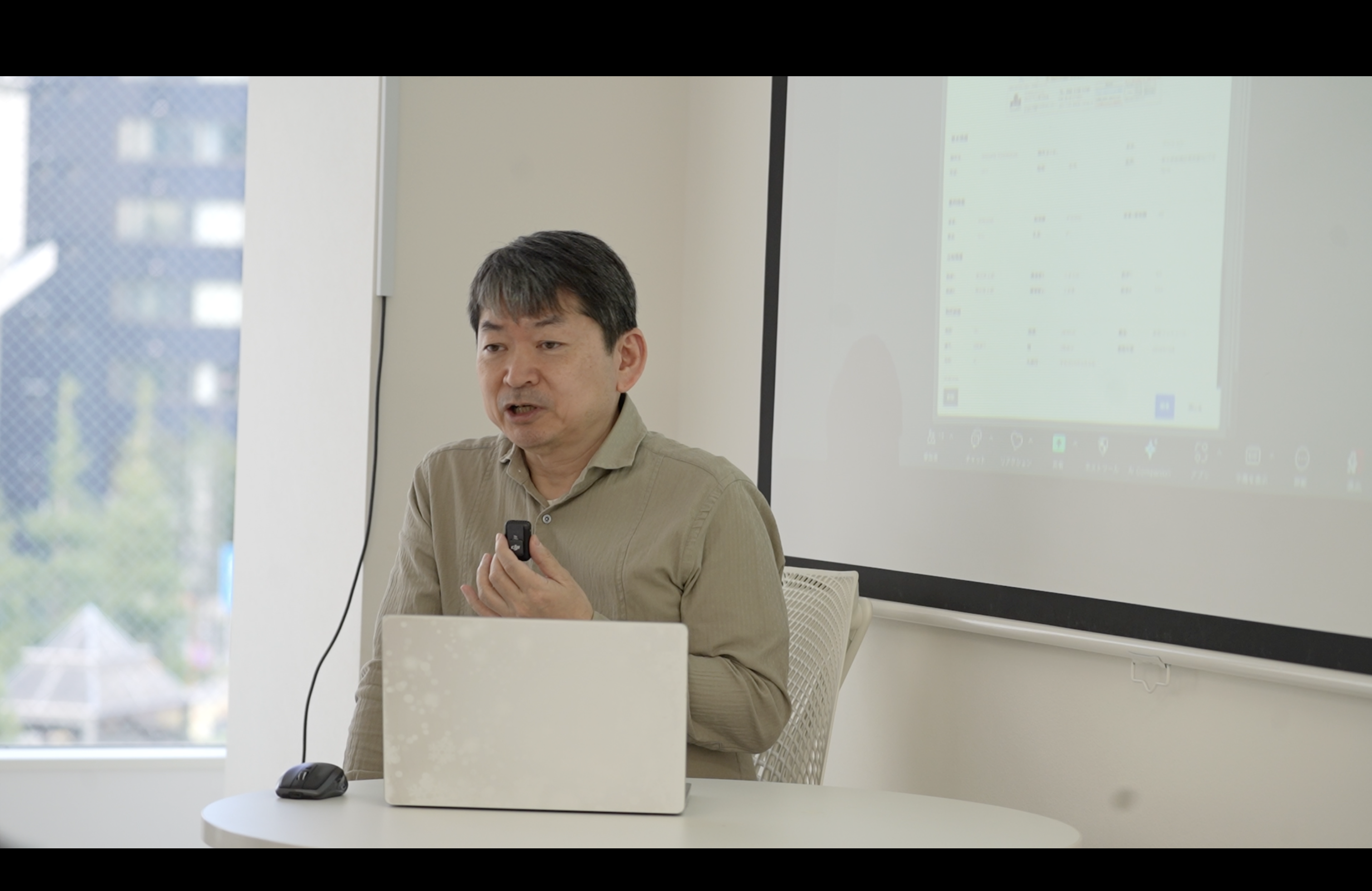 パクさんの発表